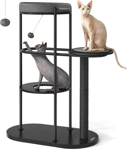 Kaķu māja Luna 111cm (izmēģinājuma kolekcija, nav daudz pieejams)