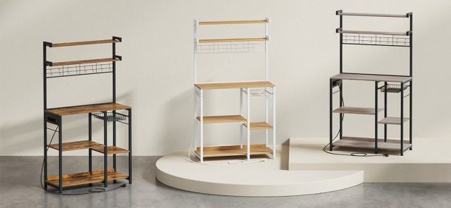Goldene virtuves sala ar elektrības izejām (vairākas krāsas)