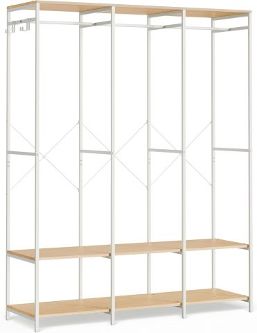 Offenza atvērta tipa garderobe (L) (Balta)