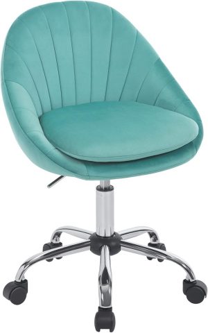 Turquoise biroja krēsls