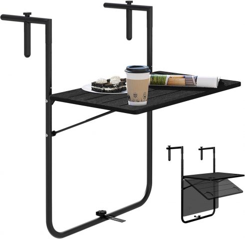 Compact saliekams balkona galdiņš